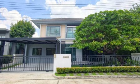 ขายบ้าน - ขายบ้านเดี่ยว2ชั้น โครงการ Venue พระราม 5-2 นนทบุรี บ้านหลังนี้ไม่ติดบ้านใครเลย